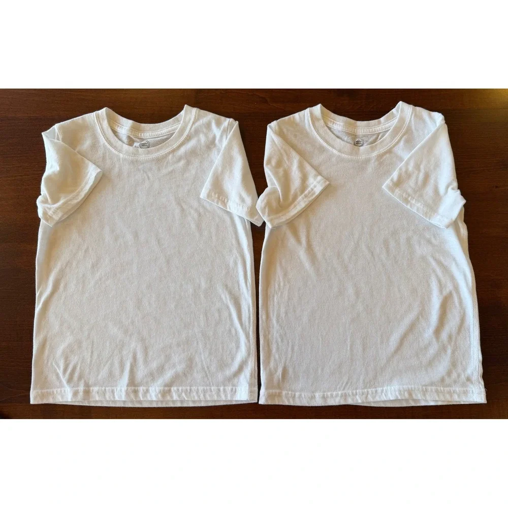 Toddler Girls 4T 5T Clothing Bundle 6pc Adidas‎ Leggings Wonder Nation Shirts